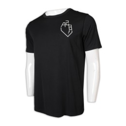 T1002 Online Single T-shirt Black Men's Short-sleeved Reflective Logo T-shirt Manufacturer T1002 Online Single T-shirt Black Men's Short-sleeved Reflective Logo T-shirt Manufacturer